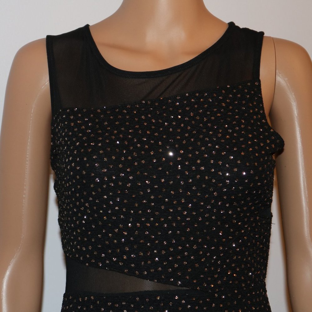 BaileyBlue Black with Gold Dress